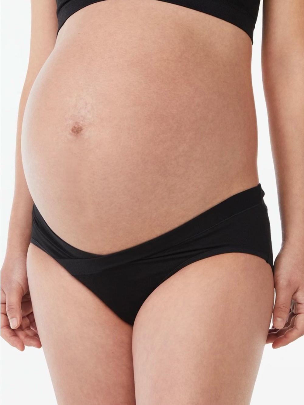NWT - Maternity Under the Belly Full Coverage Panties, 3 Pack.